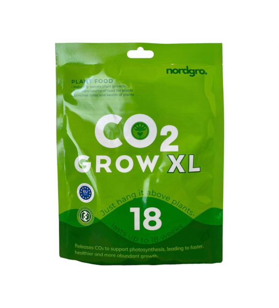 GENERATOR DWUTLENKU WĘGLA - CO2 GROW XL, na 6m2 / 18tyg.  DO UPRAWY ROŚLIN, NORDGRO. CO2 BOOST