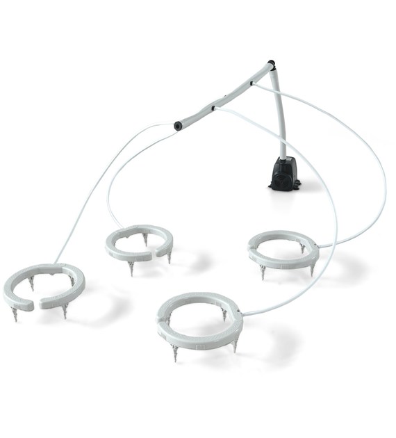 SYSTEM NAWADNIAJĄCY Z POMPĄ, NA 4 ROŚLINY, GNIAZDO SMART + WIFI, 800ml/h, WATER MASTER SMART - DRIP KIT 4