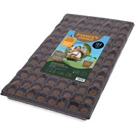 TACA + NASĄCZONE PODŁOŻE DO WYSIEWU - 104szt. 52x29cm (kostka fi34mm, h35mm) FARMER'S CHOICE, kostki, gąbki, eazy plug, root riot