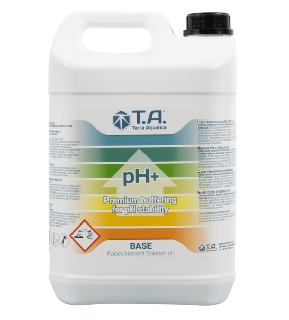 PH UP, PŁYN,   5L, REGULATOR PODNOSZĄCY pH, TERRA AQUATICA - GHE