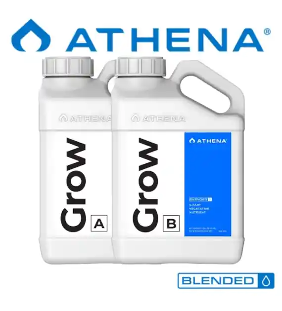 GROW A+B (2x)946ML - DWUCZĘŚCIOWY NAWÓZ NA FAZĘ WZROSTU, ATHENA Blended