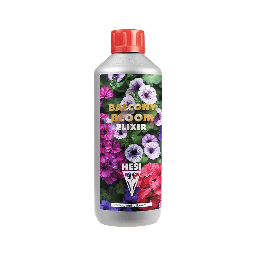BALCONY BLOOM ELIXIR 0.5L - nawóz dla kwitnących roślin balkonowych i tarasowych, HESI