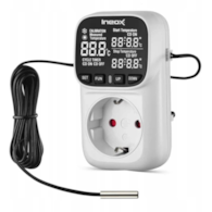STEROWNIK / REGULATOR TEMPERATURY / TERMOSTAT - INEOX TE-01, MAX 3680W/16A, steruje urządzeniem grzewczym lub chłodzącym