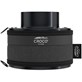 FILTR WĘGLOWY CROCO, PRZYŁACZE fi-100mm / 80-120m3/h / dł.100mm / 1,5kg, CROCO BLACK FILTERS