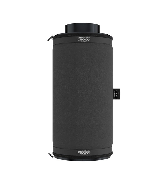 FILTR WĘGLOWY CROCO, PRZYŁACZE fi-150mm / 420-680m3/h / dł.500mm / 7,7kg, CROCO BLACK FILTERS
