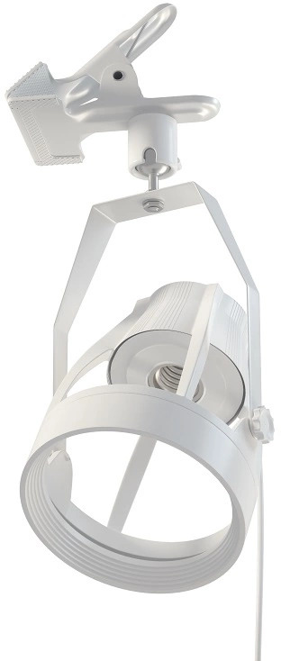 OPRAWA NA KLIPS DO ŻARÓWEK LED, GWINT E27,  KOLOR BIAŁY, VERTICANA