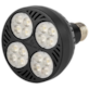 ŻARÓWKA / LAMPA LED 35W, SOCZEWKA 15°, KOLOR CZARNY, GWINT E27, VERTICANA