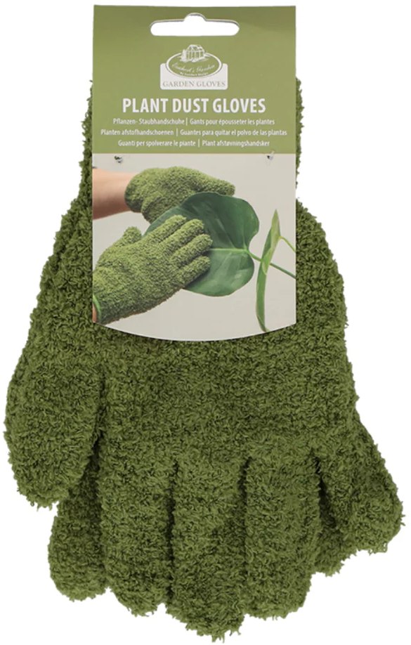 RĘKAWICE DO PIELĘGNACJI ROŚLIN Z DELIKATNEJ MIKROFIBRY, ZIELONE, Esschert Design