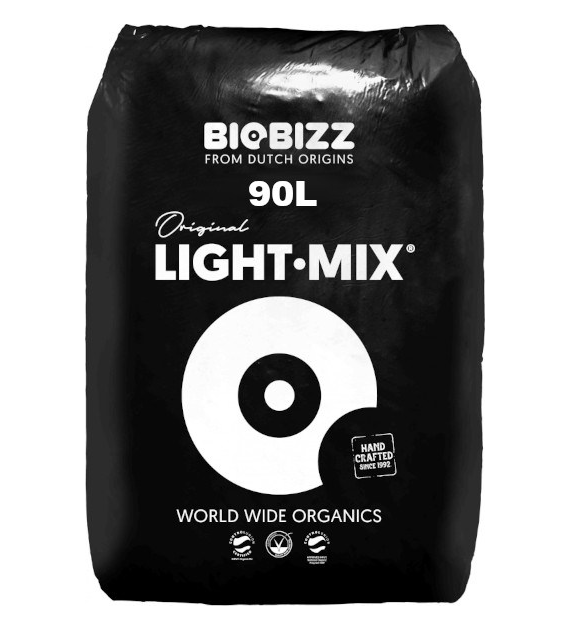 LIGHT-MIX 90L, ZIEMIA KWIATOWA, pH 6.2, EC 1,2.  BIOBIZZ, 1 paleta=30 worków lightmix