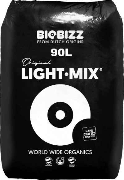 LIGHT-MIX 90L, ZIEMIA KWIATOWA, pH 6.2, EC 1,2.  BIOBIZZ, 1 paleta=30 worków lightmix