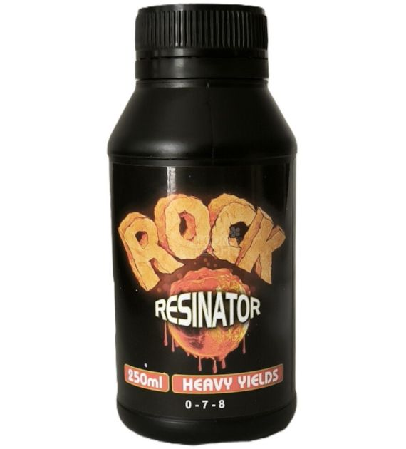 ROCK RESINATOR 250ml, STYMULATOR KWITNIENIA, ZWIĘKSZA PRODUKCJĘ OLEJU I ŻYWICY DO 47%, POPRAWIA ZAPACH, ROCK NUTRIENTS
