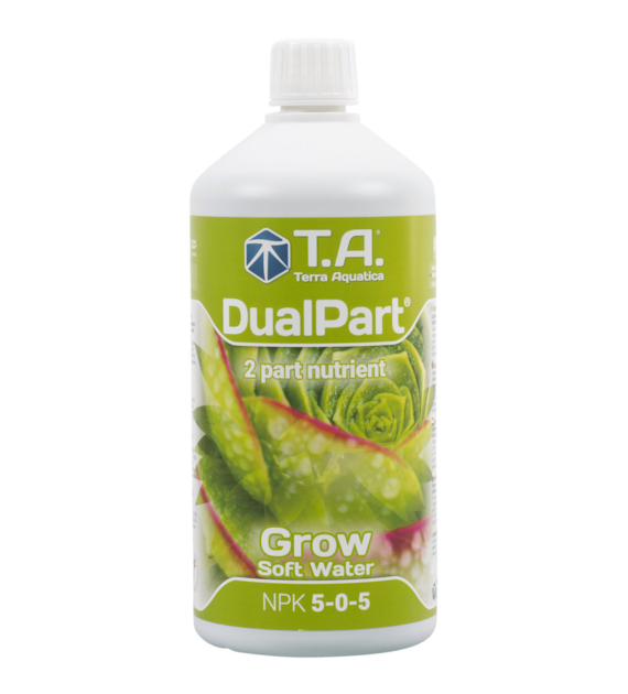 DUAL PART, FLORA DUO GROW SOFT, 1L, NAWÓZ NA WZROST DO WODY MIĘKKIEJ, TERRA AQUATICA - GHE