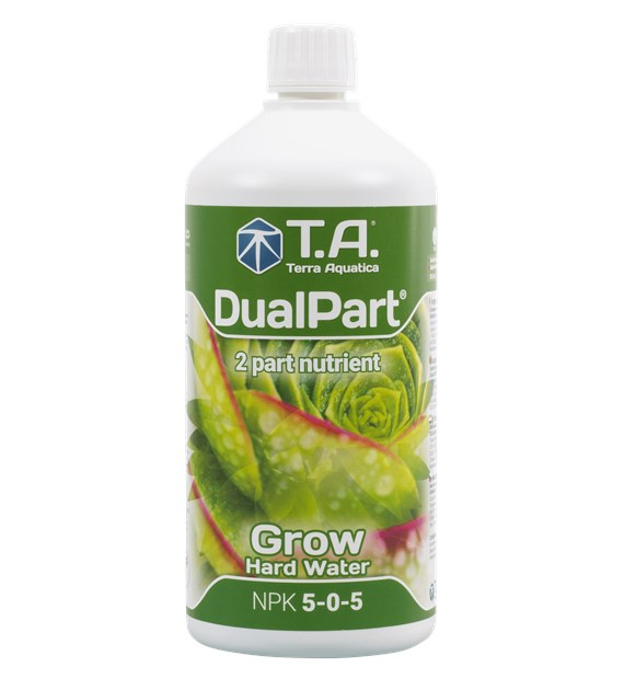 DUAL PART,  FLORA DUO GROW HARD, 1L, NAWÓZ NA WZROST DO WODY TWARDEJ, TERRA AQUATICA - GHE