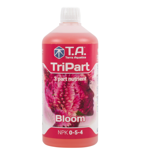 TRI PART BLOOM, FLORA BLOOM,  0.5L/500ML, NAWÓZ NA KWITNIENIE, TERRA AQUATICA - GHE