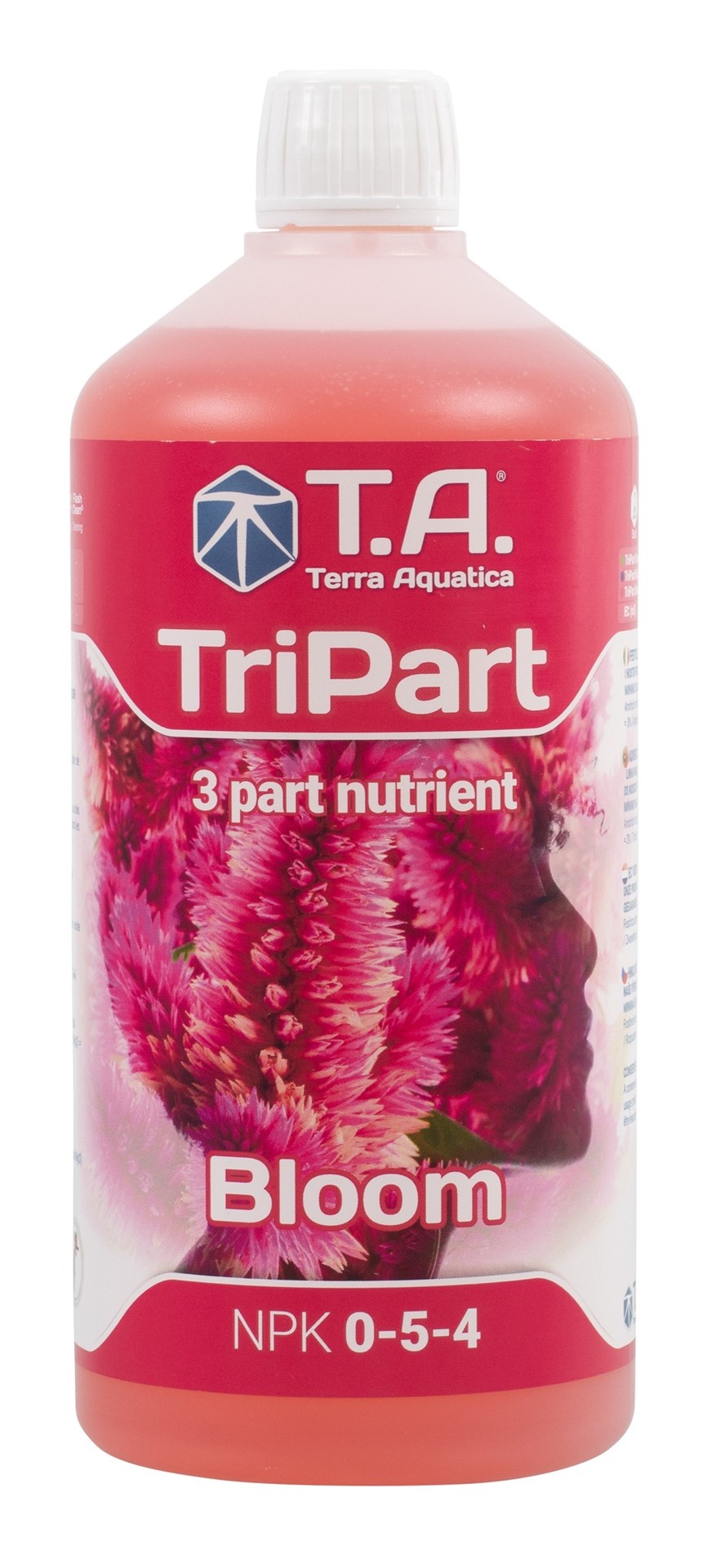 TRI PART BLOOM, FLORA BLOOM,  0.5L/500ML, NAWÓZ NA KWITNIENIE, TERRA AQUATICA - GHE