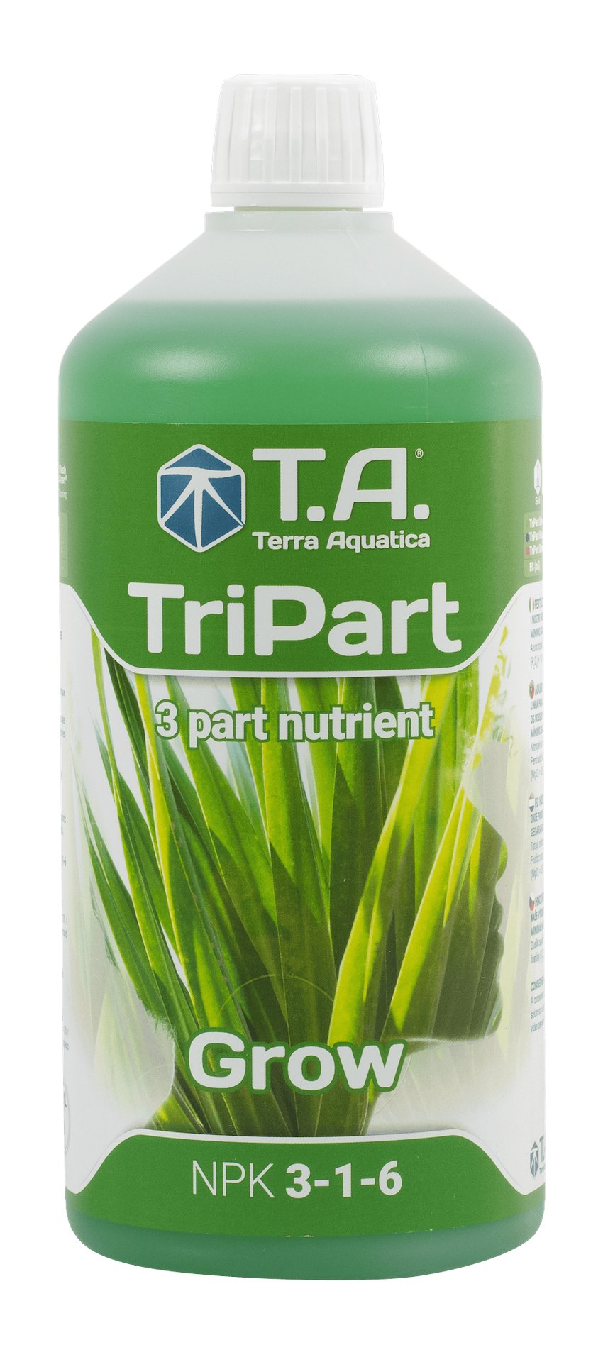 TRI PART GROW, FLORA GRO,  0.5L/500ML, NAWÓZ NA WZROST, TERRA AQUATICA - GHE