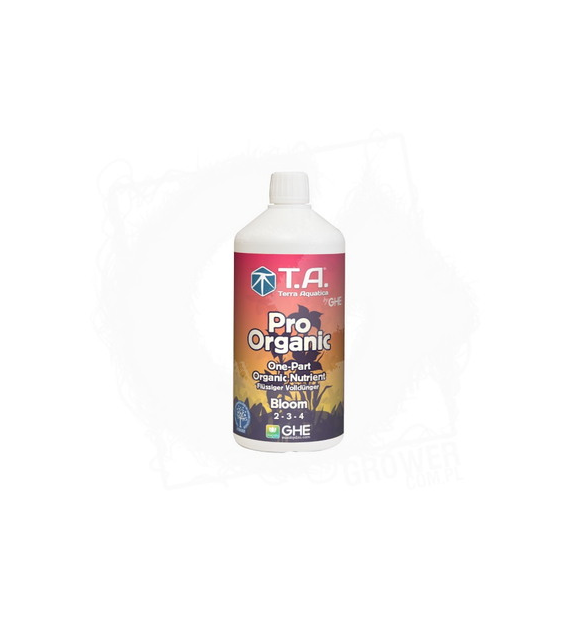 PRO ORGANIC BLOOM 1L - ORGANICZNY NAWÓZ NA KWITNIENIE, TERRA AQUATICA