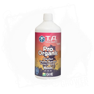 PRO ORGANIC BLOOM 1L - ORGANICZNY NAWÓZ NA KWITNIENIE, TERRA AQUATICA