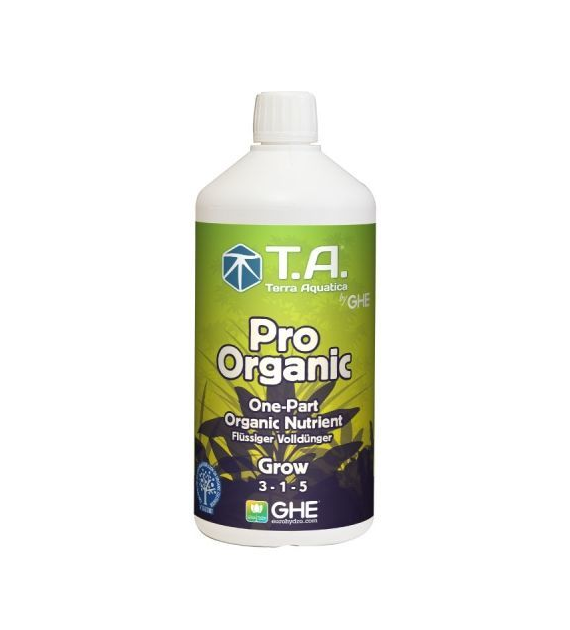 PRO ORGANIC GROW 1L - ORGANICZNY NAWÓZ NA WZROST, TERRA AQUATICA