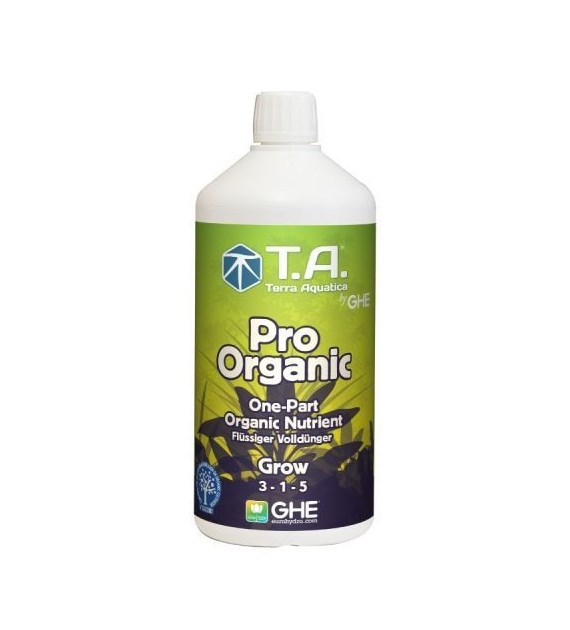 PRO ORGANIC GROW 1L - ORGANICZNY NAWÓZ NA WZROST, TERRA AQUATICA