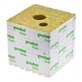!-WEŁNA MINERLANA GRODAN 15x15x14.2cm Z 2 OTWORAMI fi25mm i 40mm