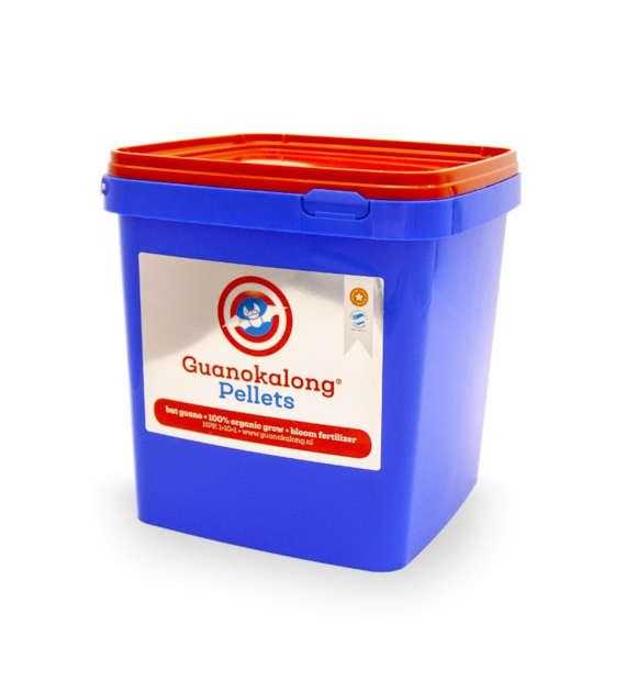 GUANOKALONG  PELLET  3kg, NAWÓZ ORGANICZNY NA WZROST I KWITNIENIE, GUANOKALONG