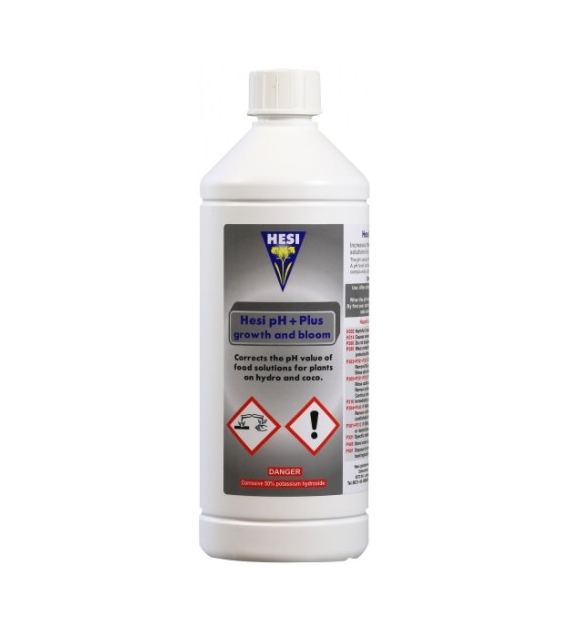 PH PLUS, 1L, REGULATOR PODNOSZĄCY pH, NA WZROST I KWITNIENIE, HESI