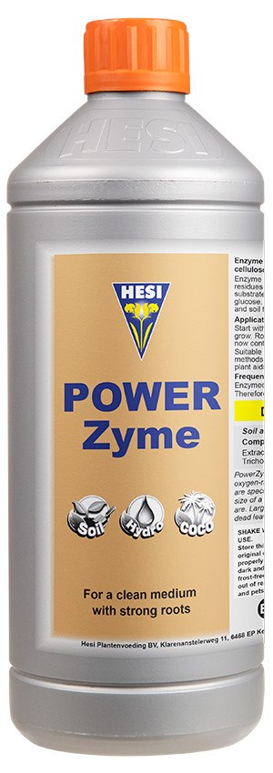 POWER ZYME -  0.5L/500ml, STYMULATOR/ENZYMY (GLEBA,HYDRO,KOKOS), HESI