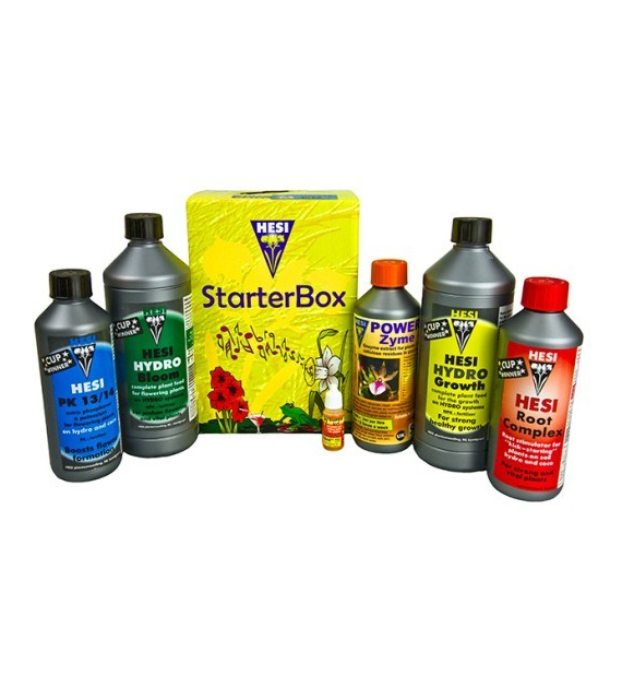 STARTER BOX HYDRO - ZESTAW NAWOZÓW I BOOSTERÓW DO HYDRO, HESI