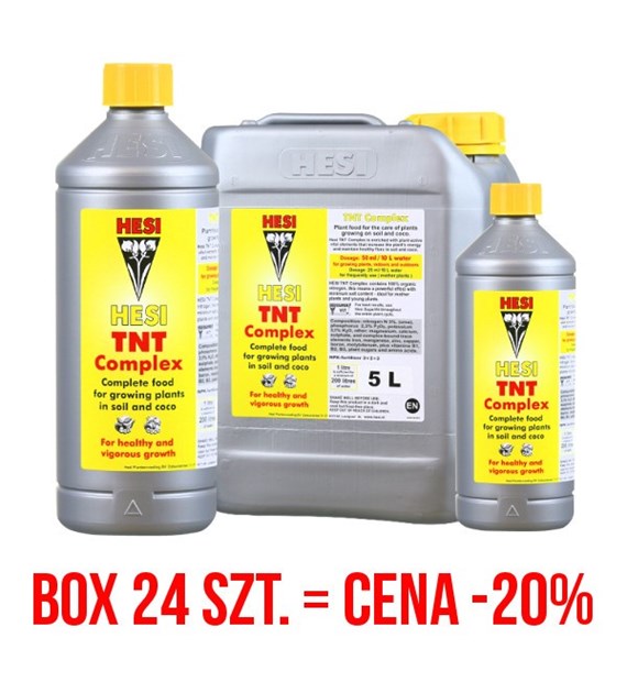 TNT COMPLEX  0.5L/500ml - NAWÓZ NA WZROST DO GLEBY, HESI