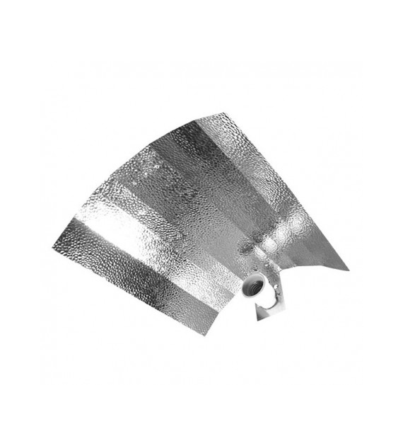 !- ODBŁYŚNIK 39x40cm, REFLEKTOR ALUMINIOWY HAMMERED, Z GNIAZDEM E.40,ODBIJALNOŚĆ 80%, VF