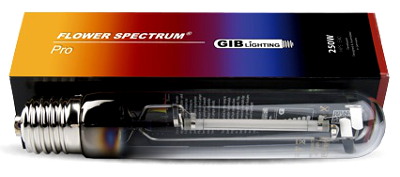 !-LAMPA / ŻARÓWKA HPS,  250W, GIB FLOWER SPECTRUM-PRO (kwitnienie), do uprawy roślin