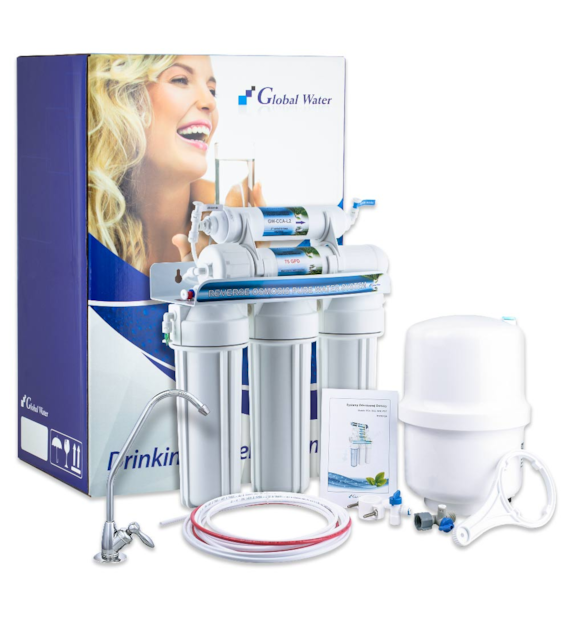 SYSTEM ODWRÓCONEJ OSMOZY, 75gpd RO-5+1 H2o, 250L/24h