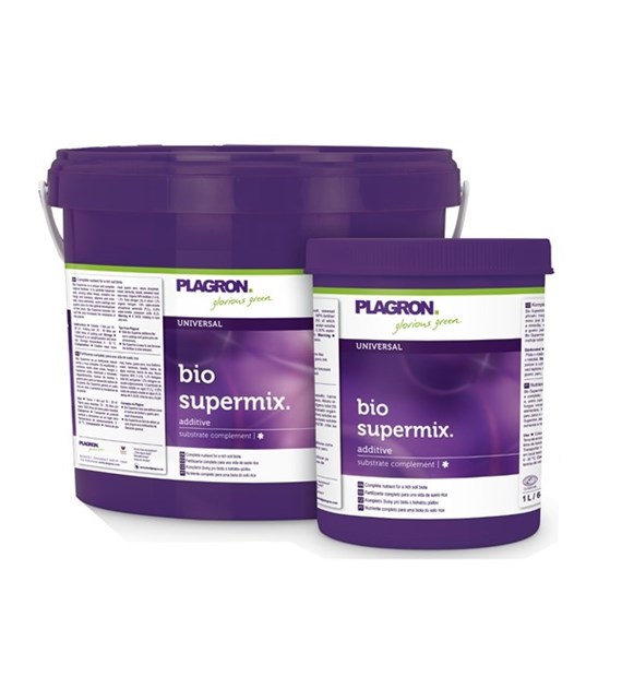 SUPERMIX 1L,  NATURALNY WZMACNIACZ GLEBY W PROSZU, NPK 1-2-0, PLAGRON, premix