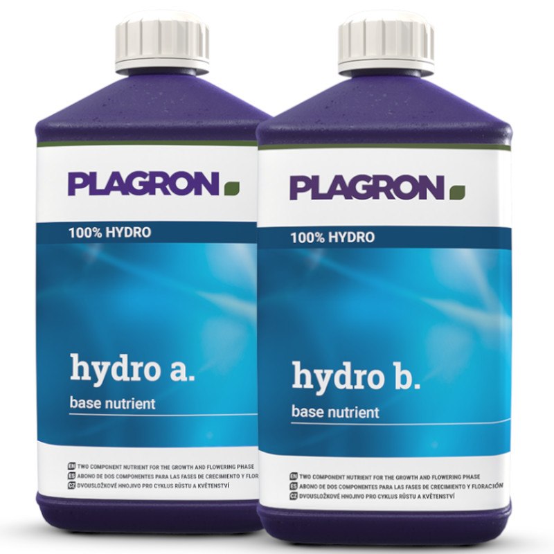 HYDRO A+B   2x1L, NAWÓZ DWUSKŁADNIKOWY DO HYDRO, PLAGRON